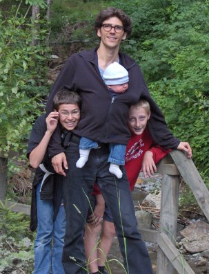 [ Gabriel, Paul, Andreas and I ]